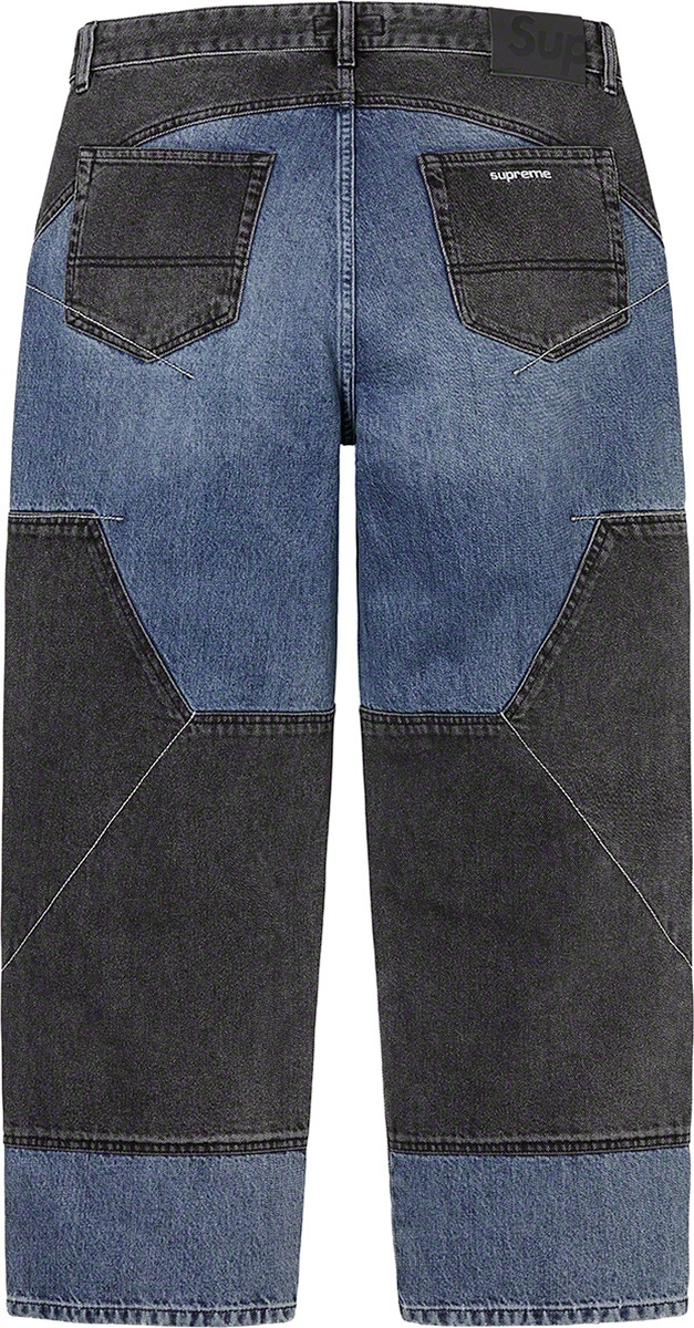 2-Tone Paneled Jean view 9